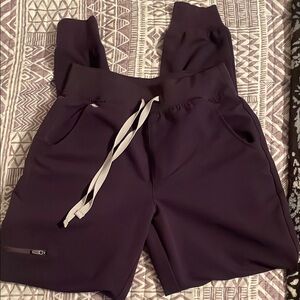 Figs Purple Jam High waist jogger